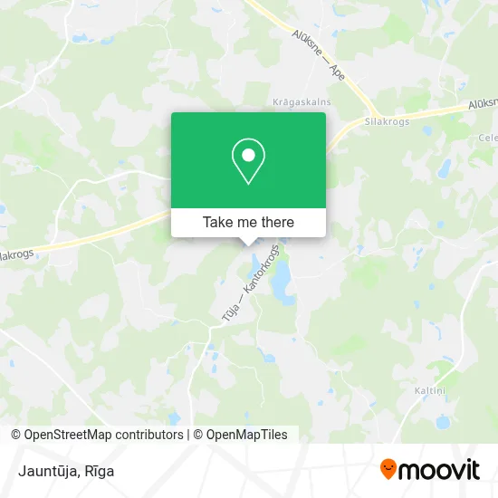 Jauntūja map