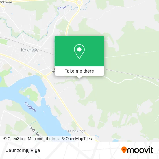 Jaunzemji map