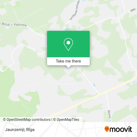 Jaunzemji map