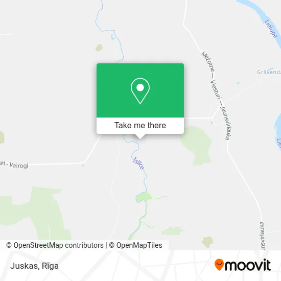Juskas map
