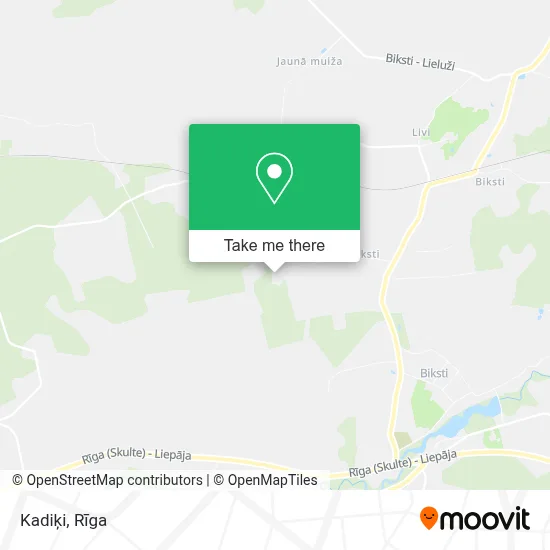 Kadiķi map