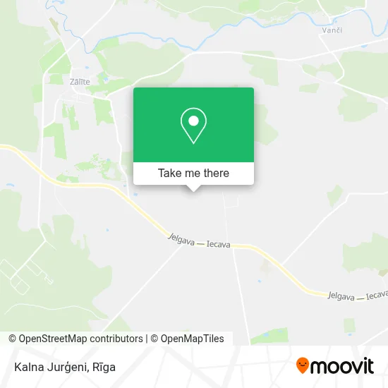 Kalna Jurģeni map