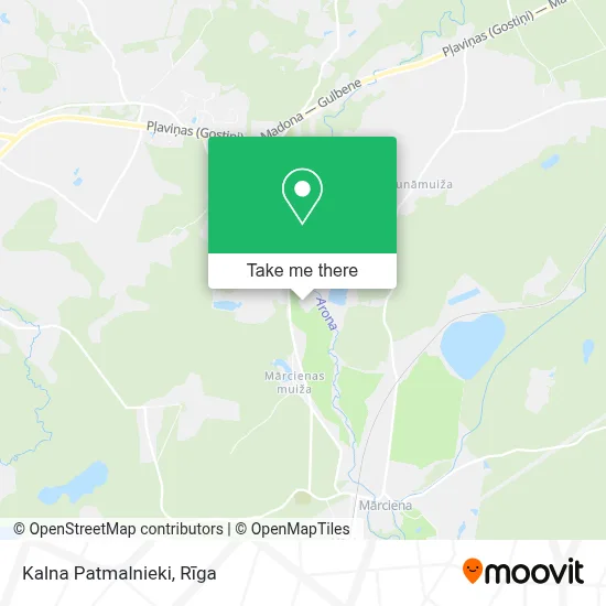 Kalna Patmalnieki map