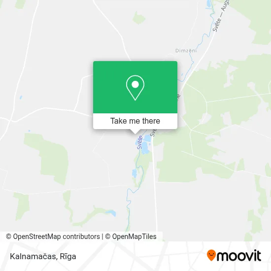 Kalnamačas map