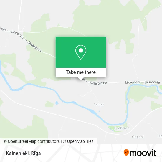 Kalnenieki map