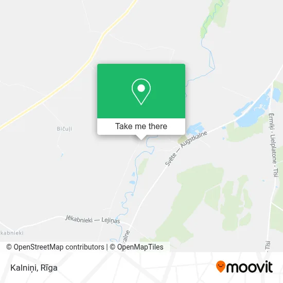 Kalniņi map
