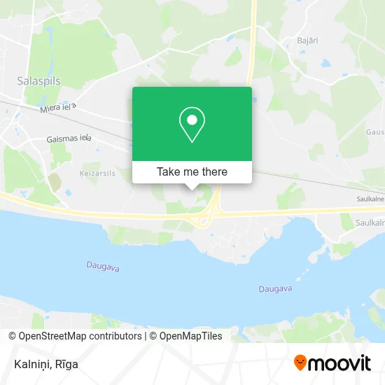 Kalniņi map