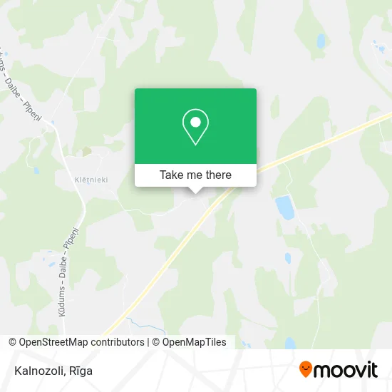 Kalnozoli map