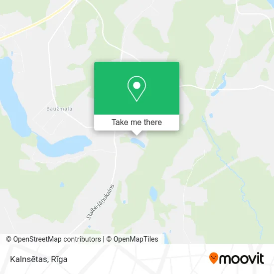 Kalnsētas map