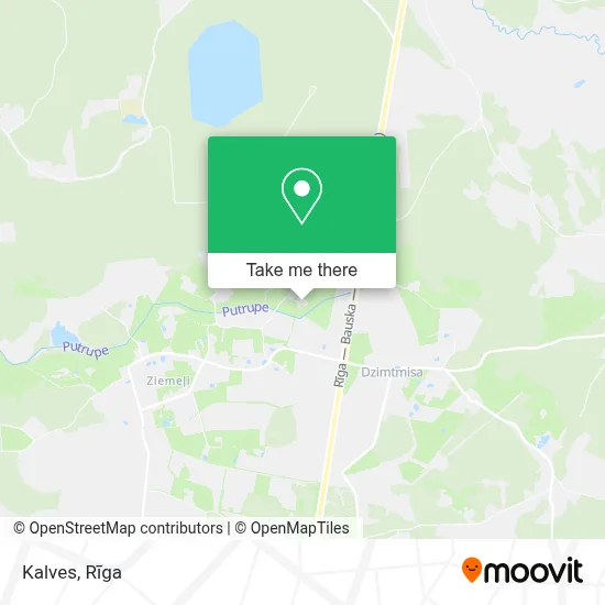 Kalves map