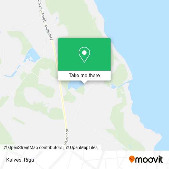 Kalves map