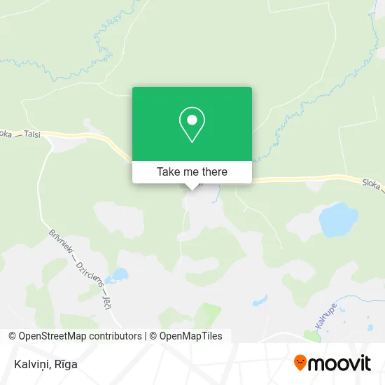 Kalviņi map