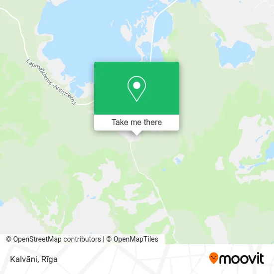 Kalvāni map