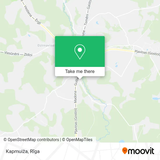 Kapmuiža map