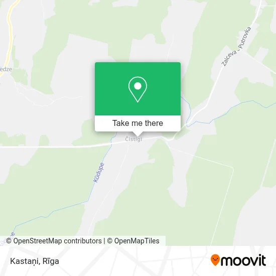 Kastaņi map