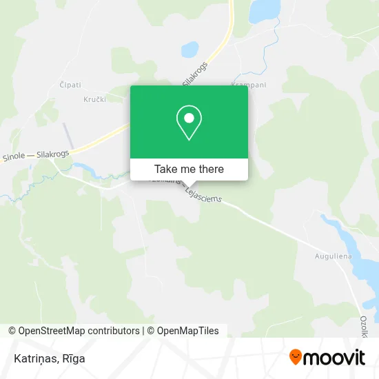 Katriņas map