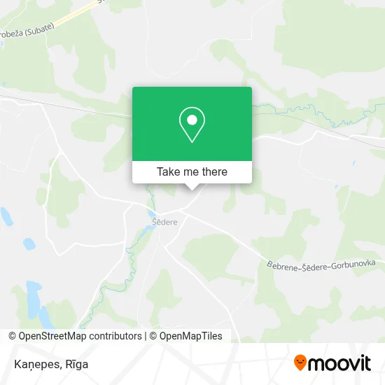 Kaņepes map