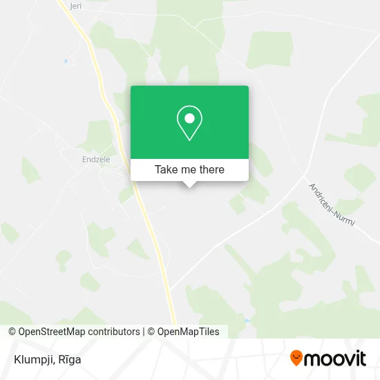 Klumpji map