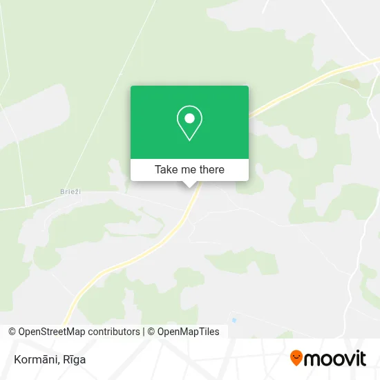 Kormāni map