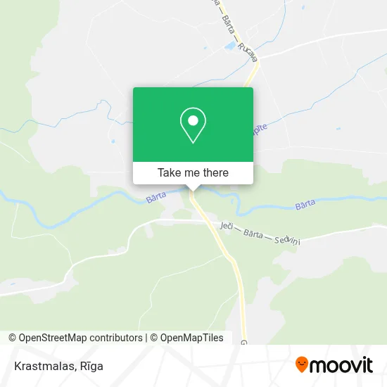 Krastmalas map