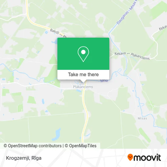 Krogzemji map