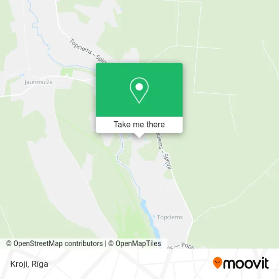 Kroji map