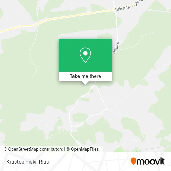 Krustceļnieki map