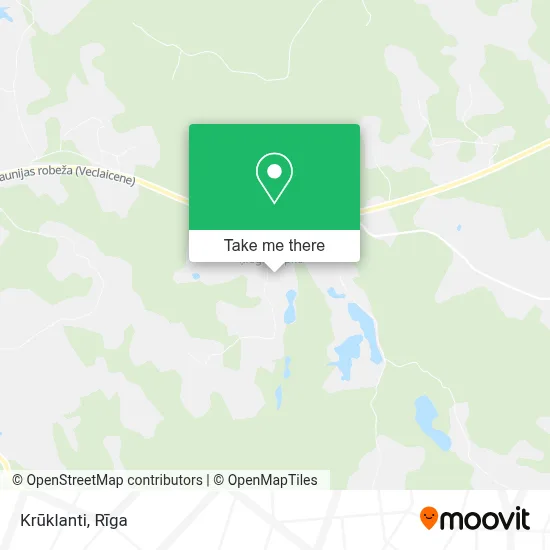 Krūklanti map