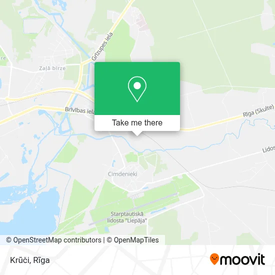 Krūči map