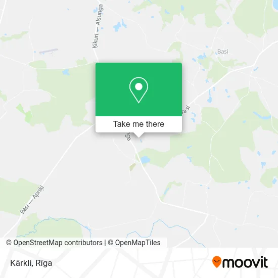 Kārkli map