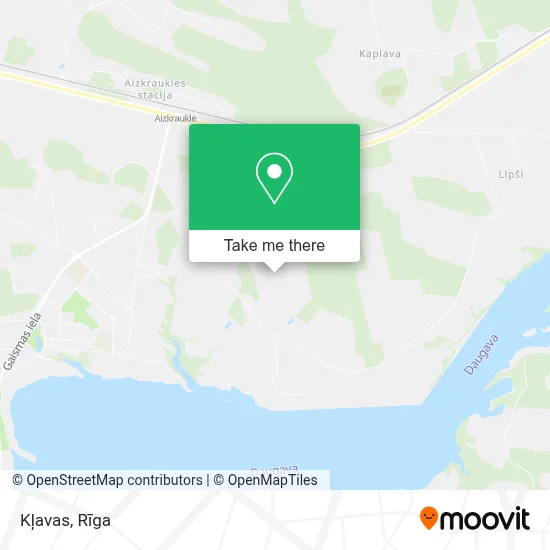 Kļavas map