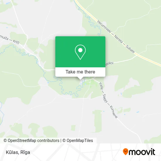 Kūlas map