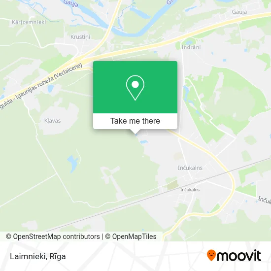 Laimnieki map