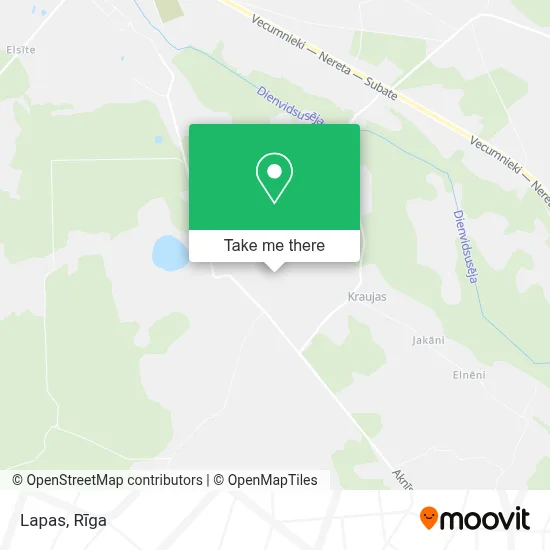 Lapas map