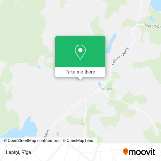 Lapiņi map