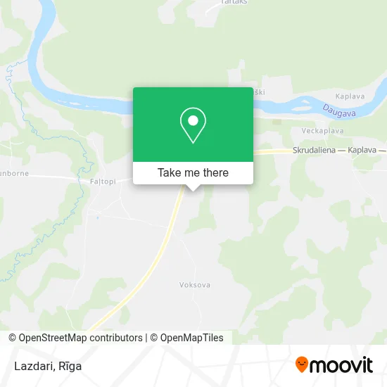 Lazdari map