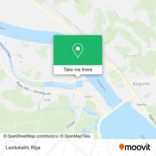 Lazdukalni map