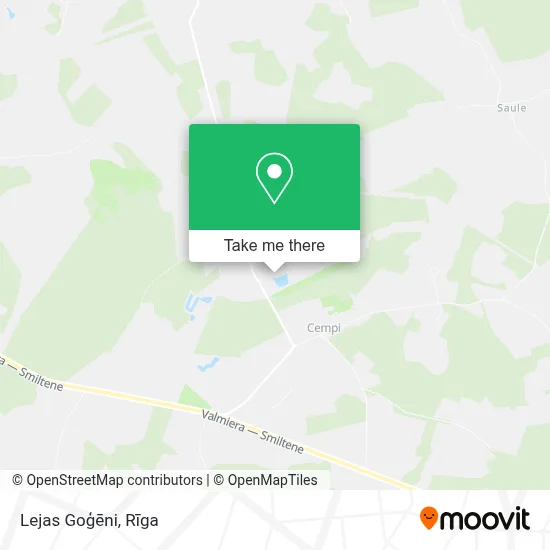 Lejas Goģēni map