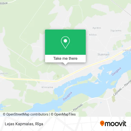 Lejas Kapmalas map