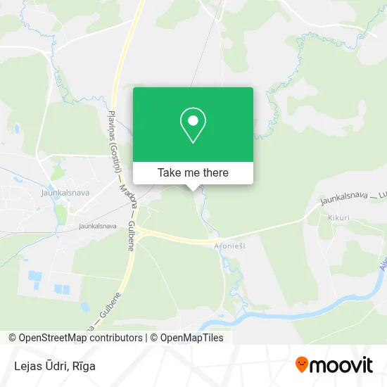 Lejas Ūdri map