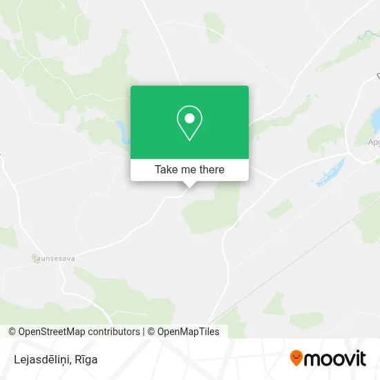 Lejasdēliņi map