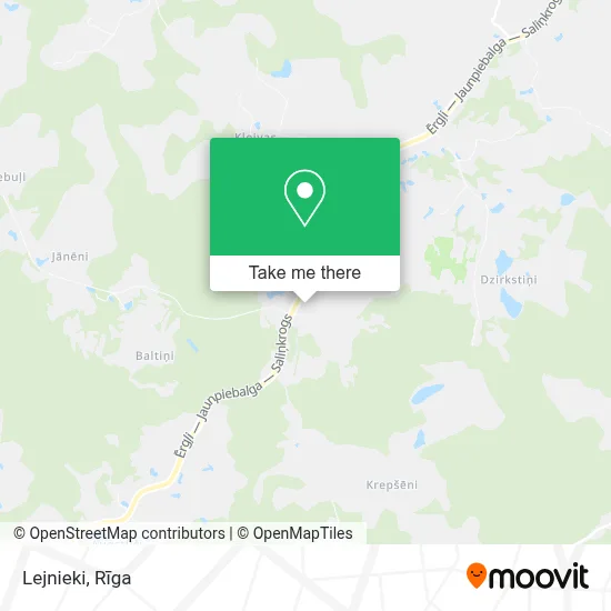 Lejnieki map