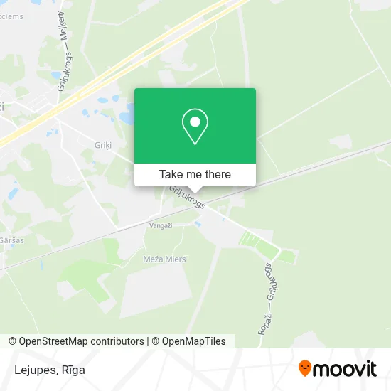Lejupes map
