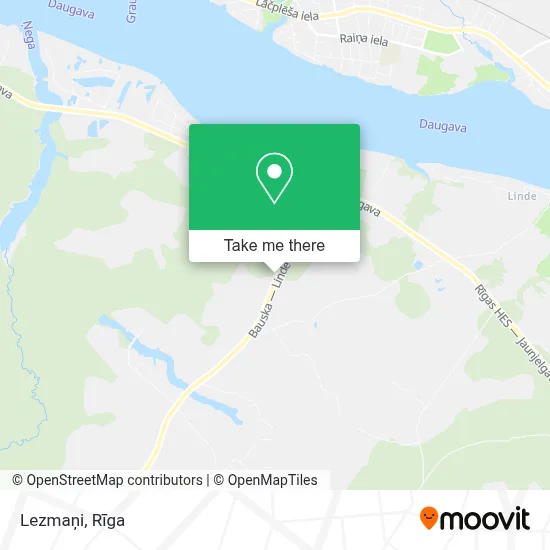 Lezmaņi map