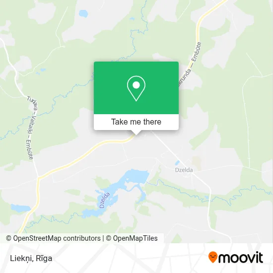 Liekņi map