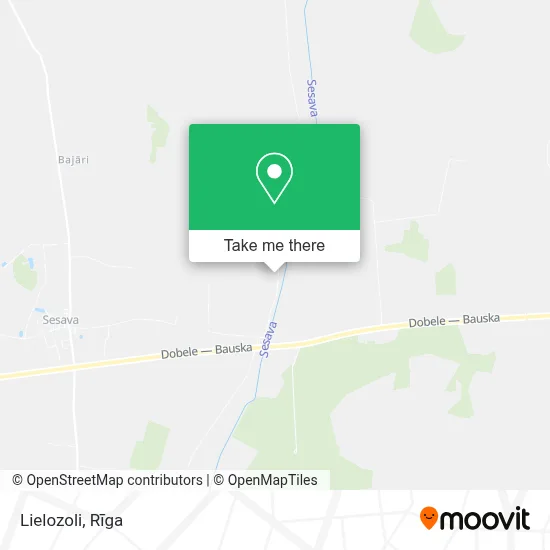 Lielozoli map