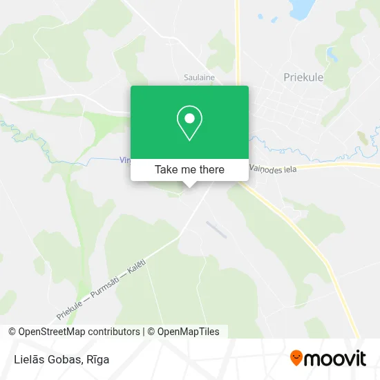 Lielās Gobas map