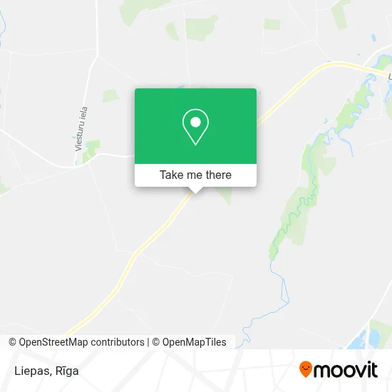 Liepas map