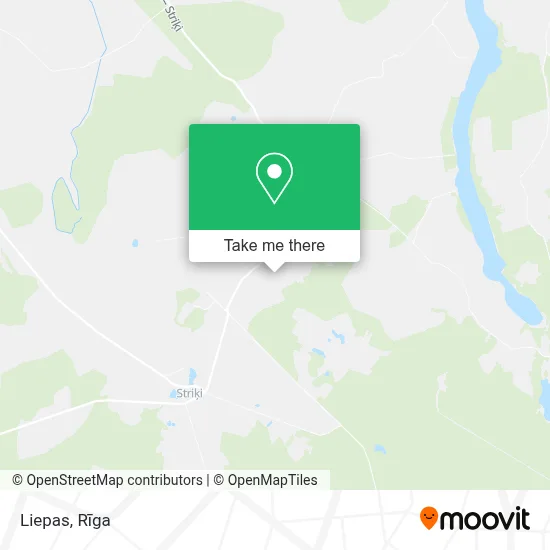 Liepas map