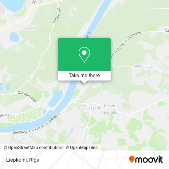 Liepkalni map